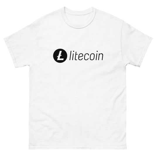 Litecoin Black Logo T-shirt